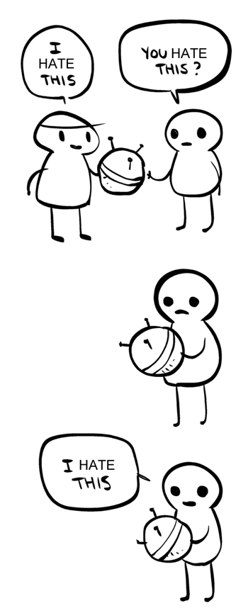 We all hate this